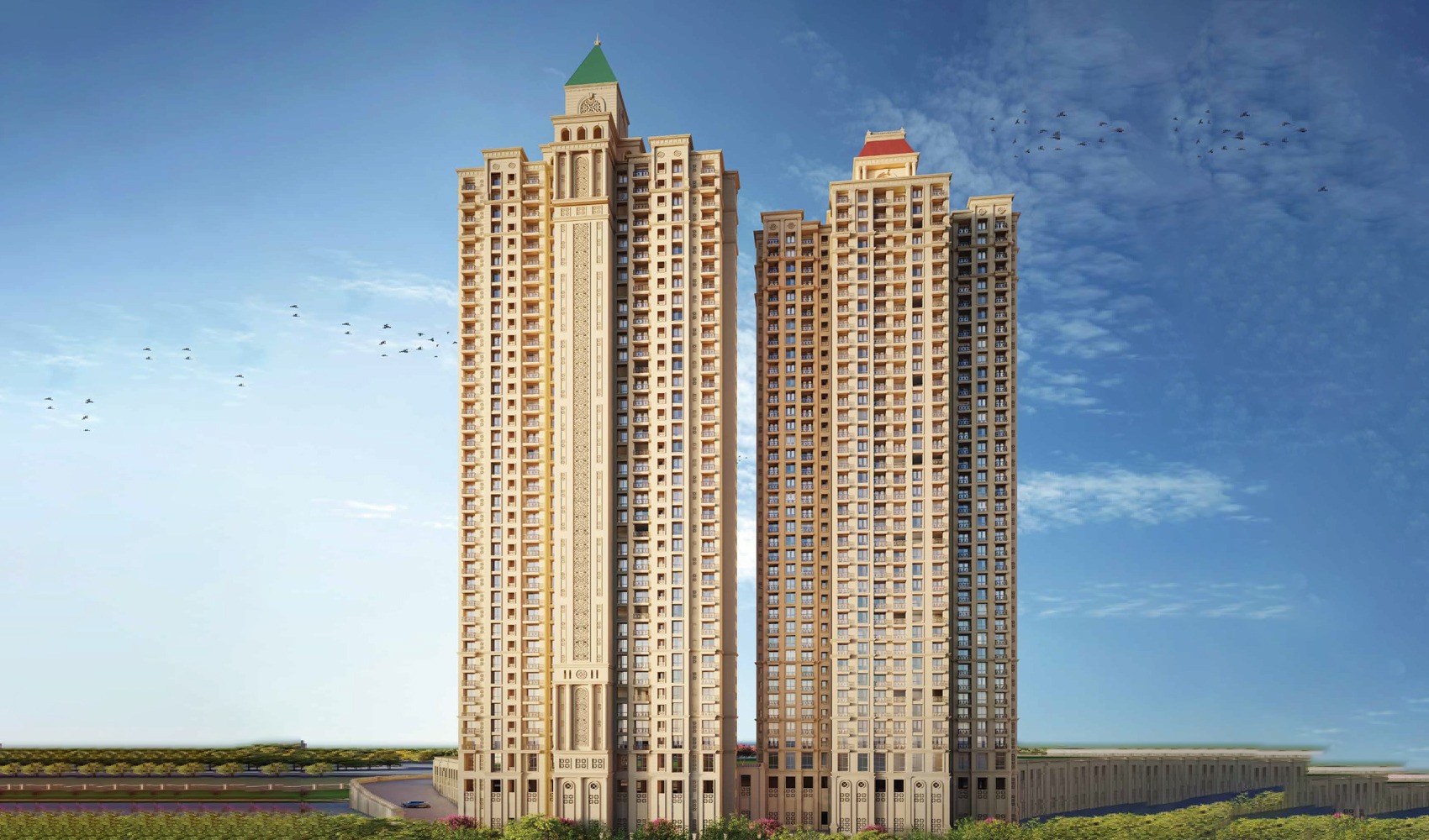 Adhiraj Capital City Elevation